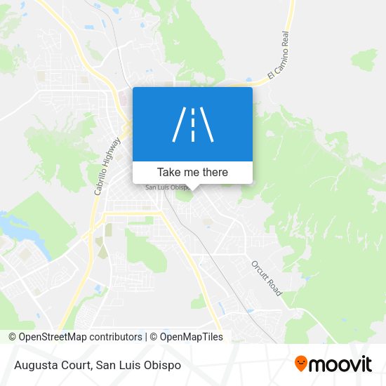 Augusta Court map
