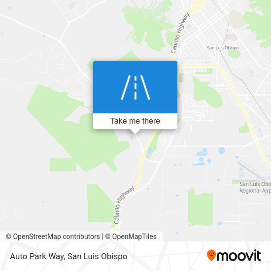 Auto Park Way map
