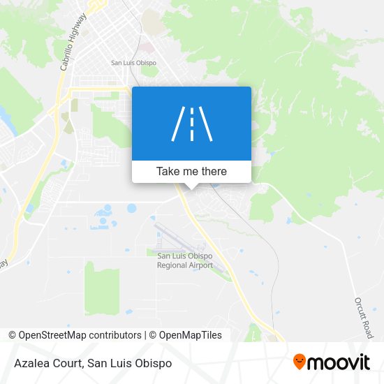 Azalea Court map