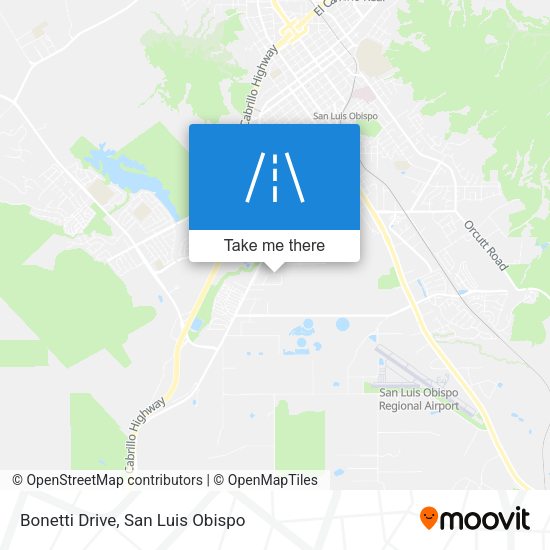 Bonetti Drive map