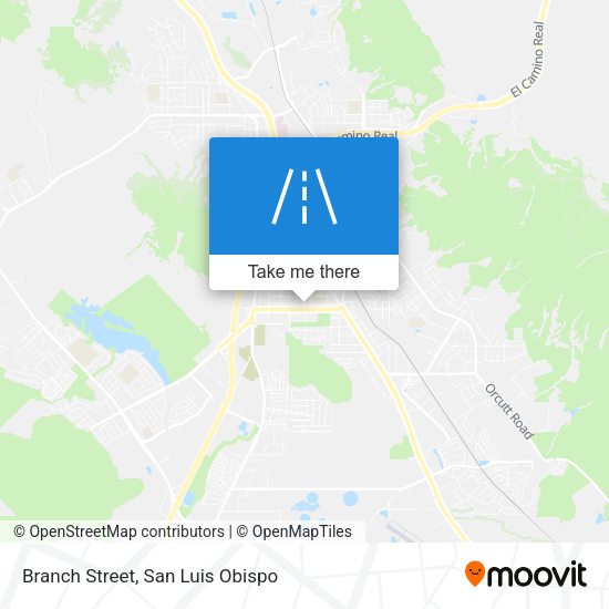 Mapa de Branch Street
