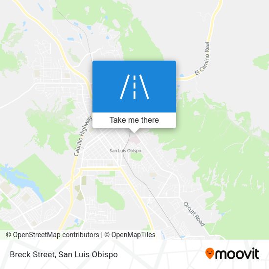 Breck Street map