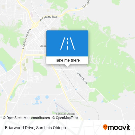 Briarwood Drive map