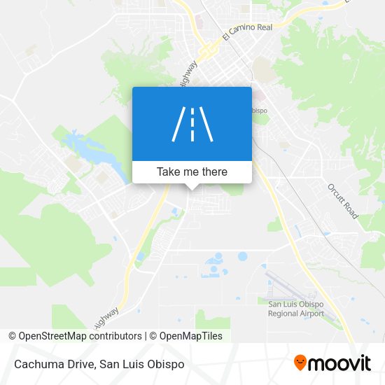 Cachuma Drive map