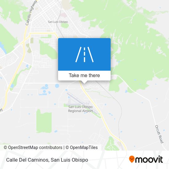 Calle Del Caminos map