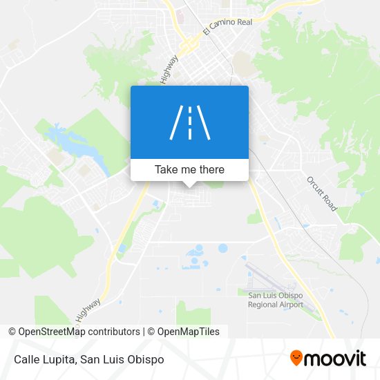 Calle Lupita map