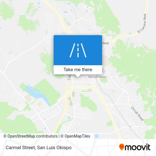 Carmel Street map