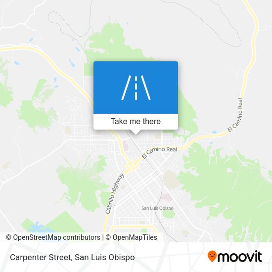 Mapa de Carpenter Street