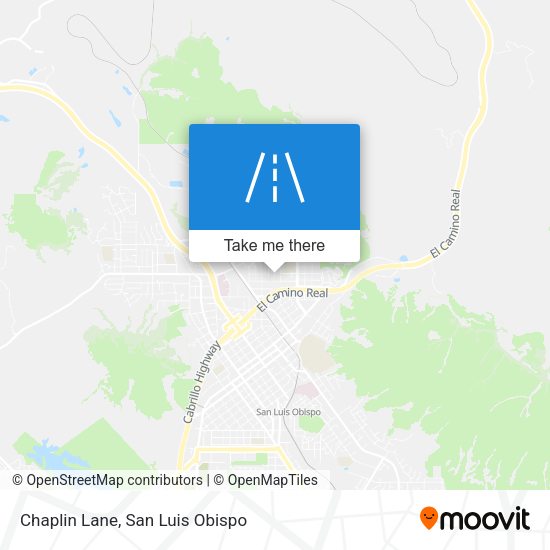 Chaplin Lane map