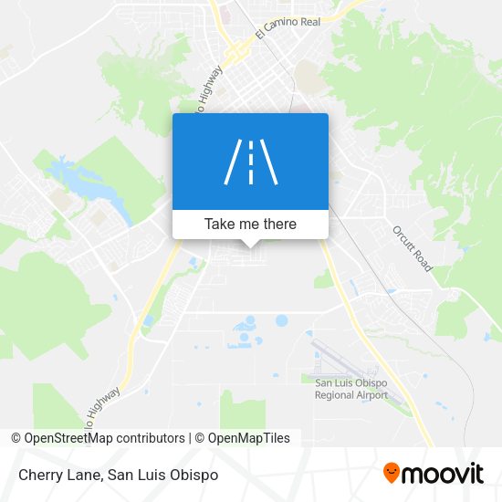 Cherry Lane map