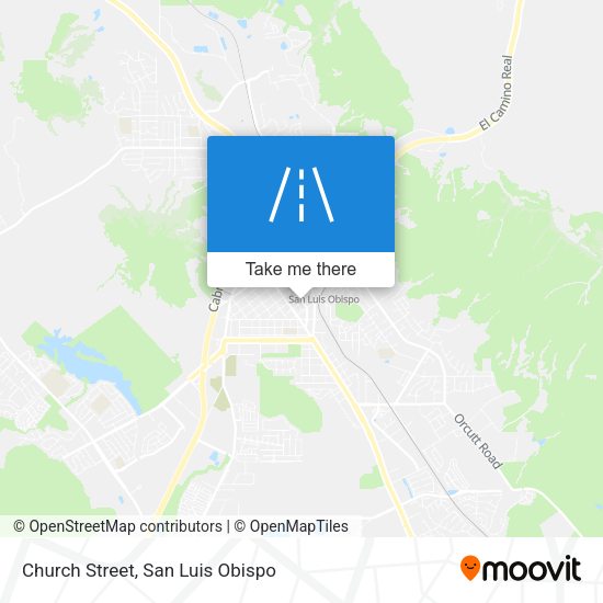 Mapa de Church Street