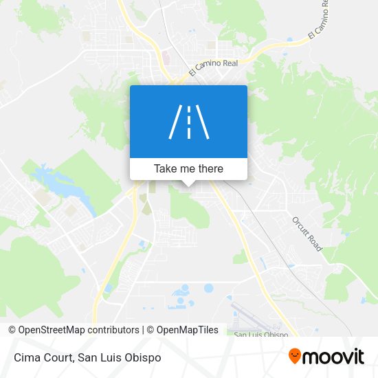 Cima Court map