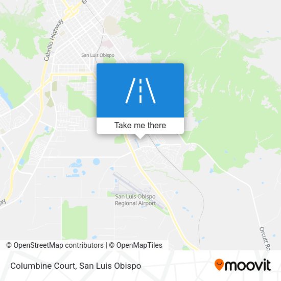 Mapa de Columbine Court