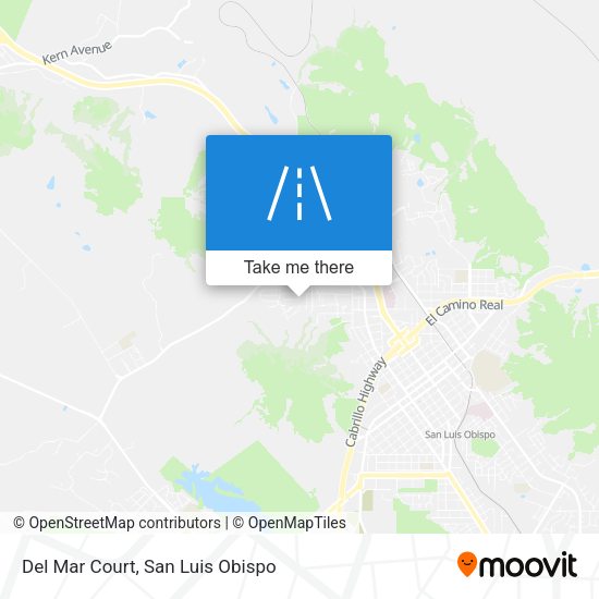 Del Mar Court map