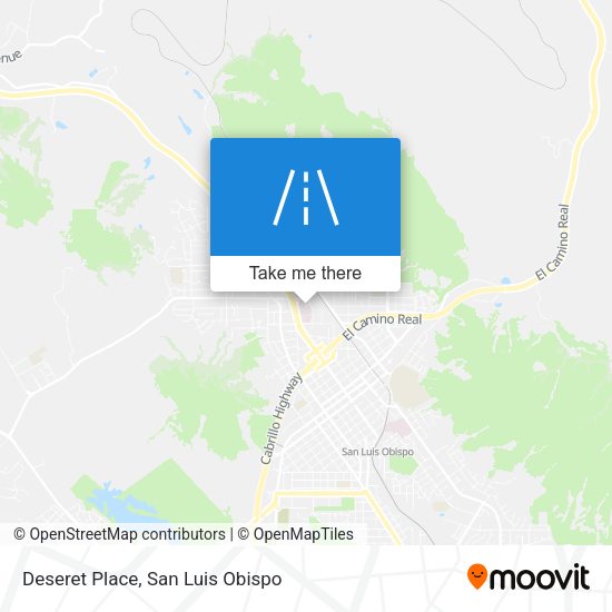 Deseret Place map