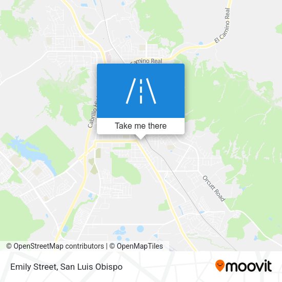 Emily Street map