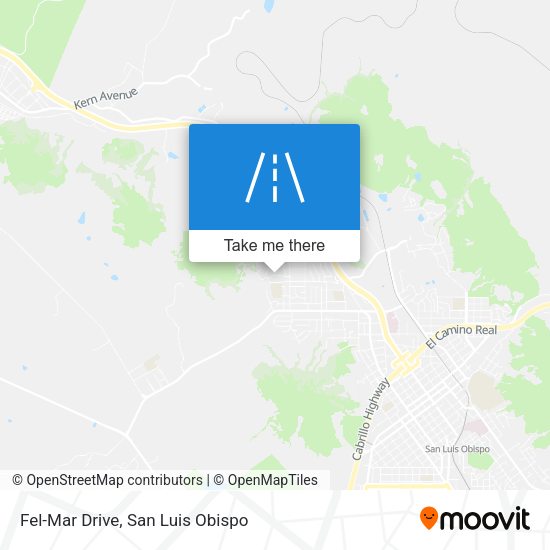 Mapa de Fel-Mar Drive