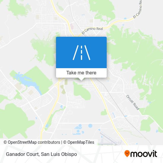 Ganador Court map