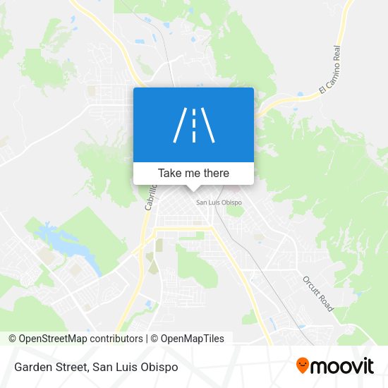 Mapa de Garden Street