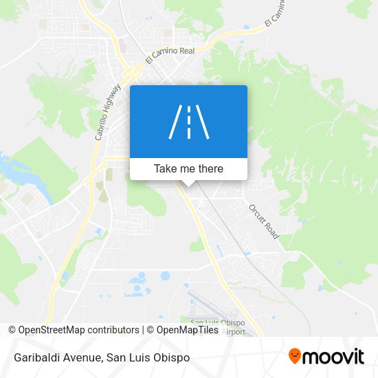 Garibaldi Avenue map