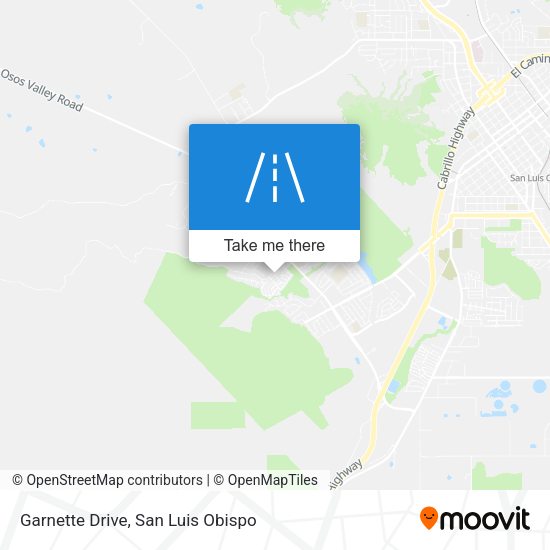 Garnette Drive map