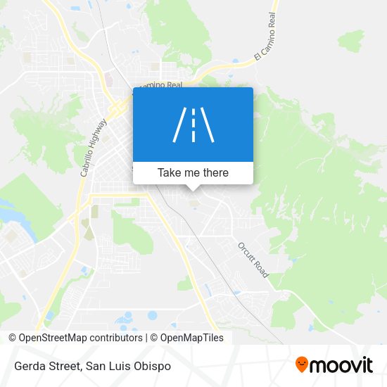 Gerda Street map