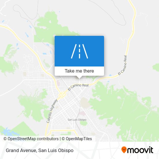 Grand Avenue map