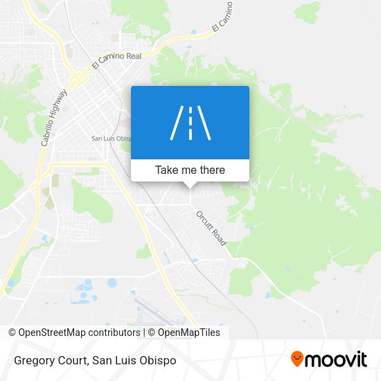 Gregory Court map