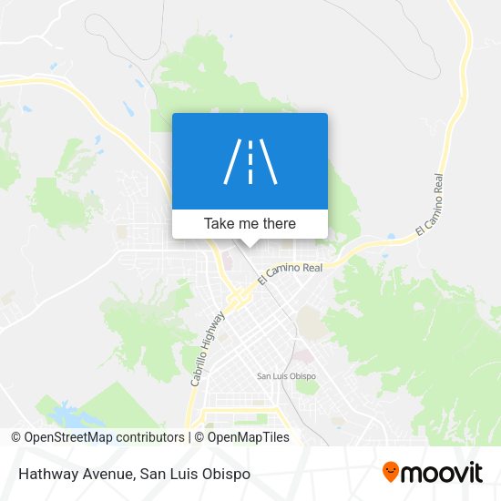 Hathway Avenue map