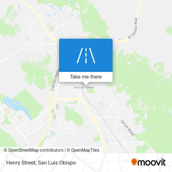Henry Street map