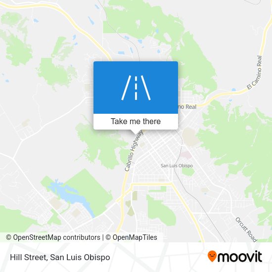 Hill Street map