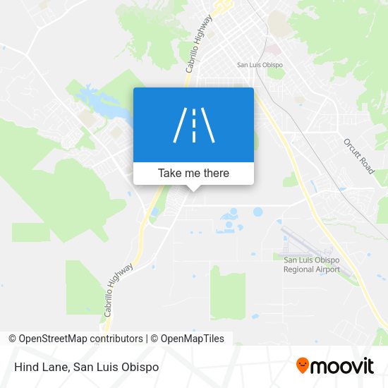 Mapa de Hind Lane