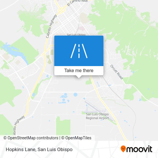 Mapa de Hopkins Lane