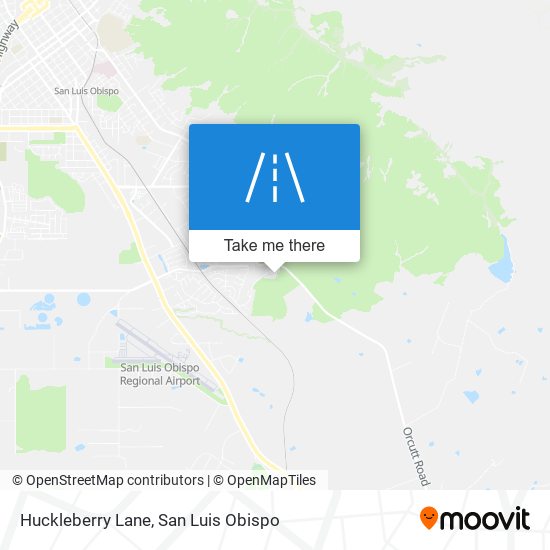 Mapa de Huckleberry Lane