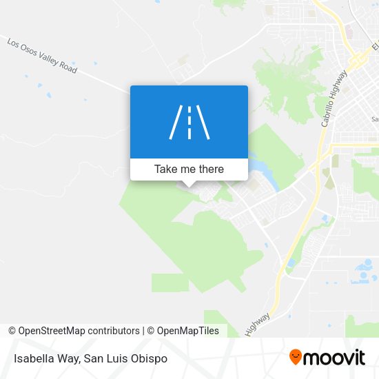 Mapa de Isabella Way