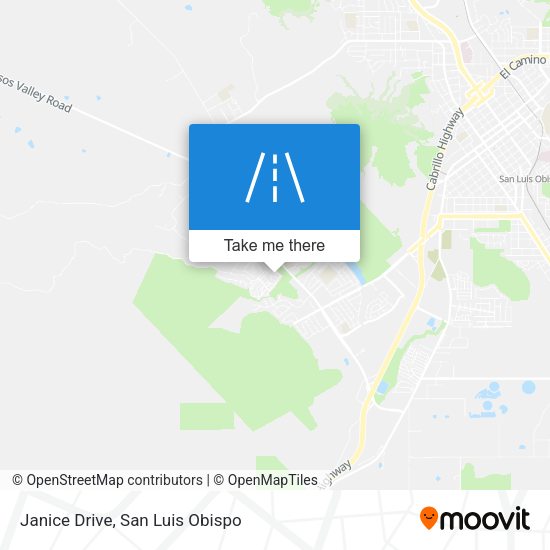 Janice Drive map