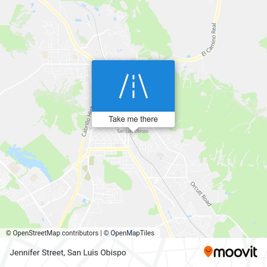 Mapa de Jennifer Street