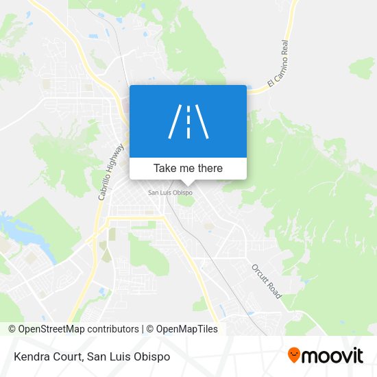 Mapa de Kendra Court