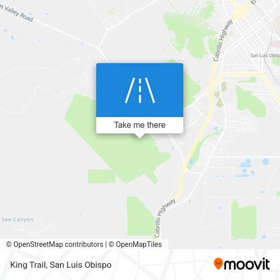 Mapa de King Trail
