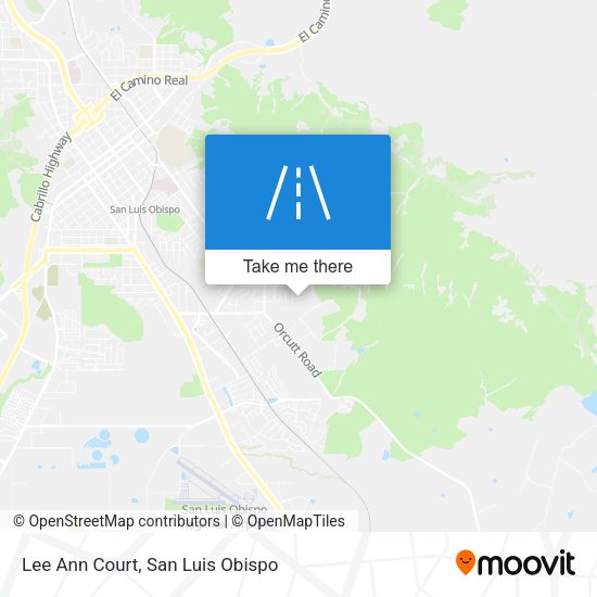 Lee Ann Court map