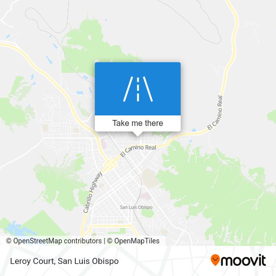 Mapa de Leroy Court