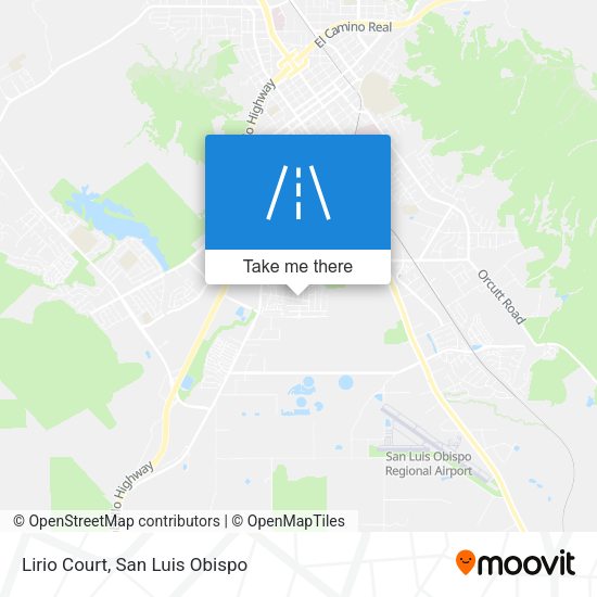 Lirio Court map
