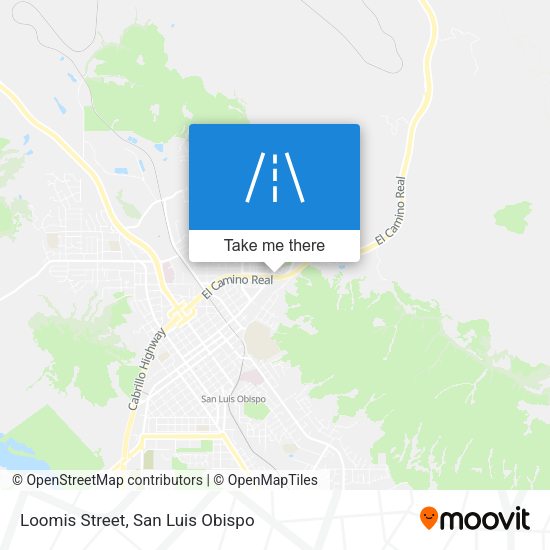 Loomis Street map