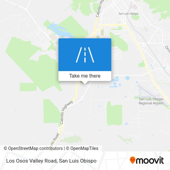 Mapa de Los Osos Valley Road