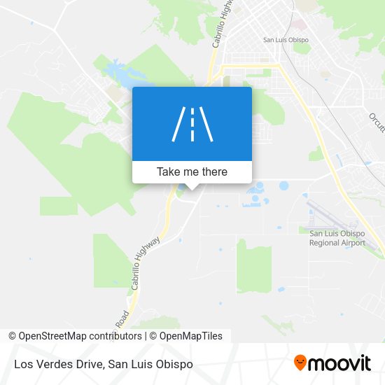 Los Verdes Drive map