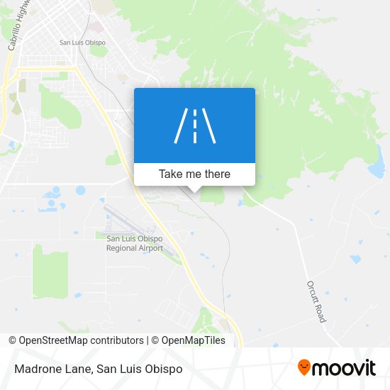 Madrone Lane map
