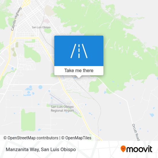 Mapa de Manzanita Way