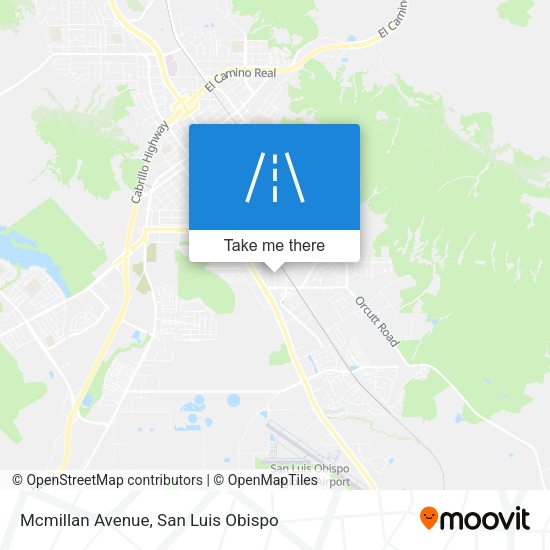 Mcmillan Avenue map