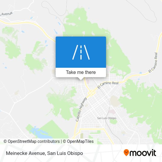 Meinecke Avenue map