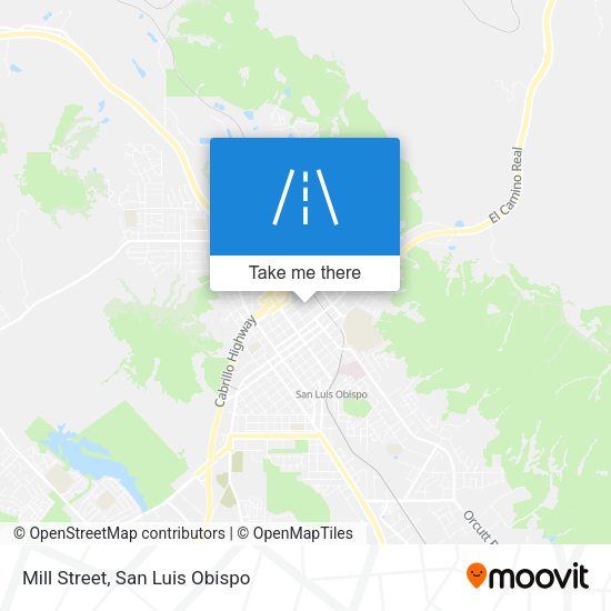 Mill Street map